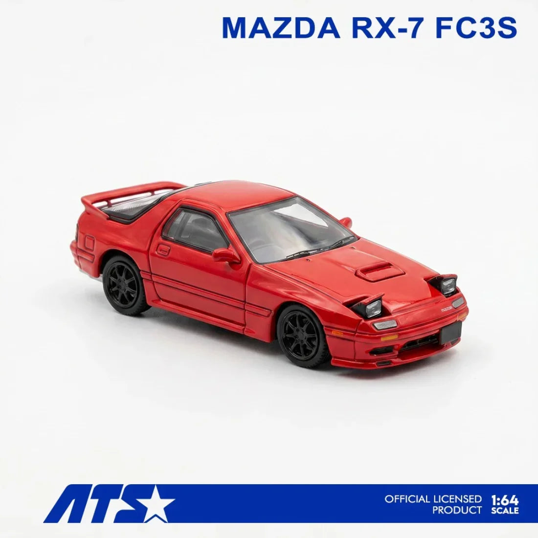 Mazda RX-7 FC3S, 1:64 Scale (Red) — image 7