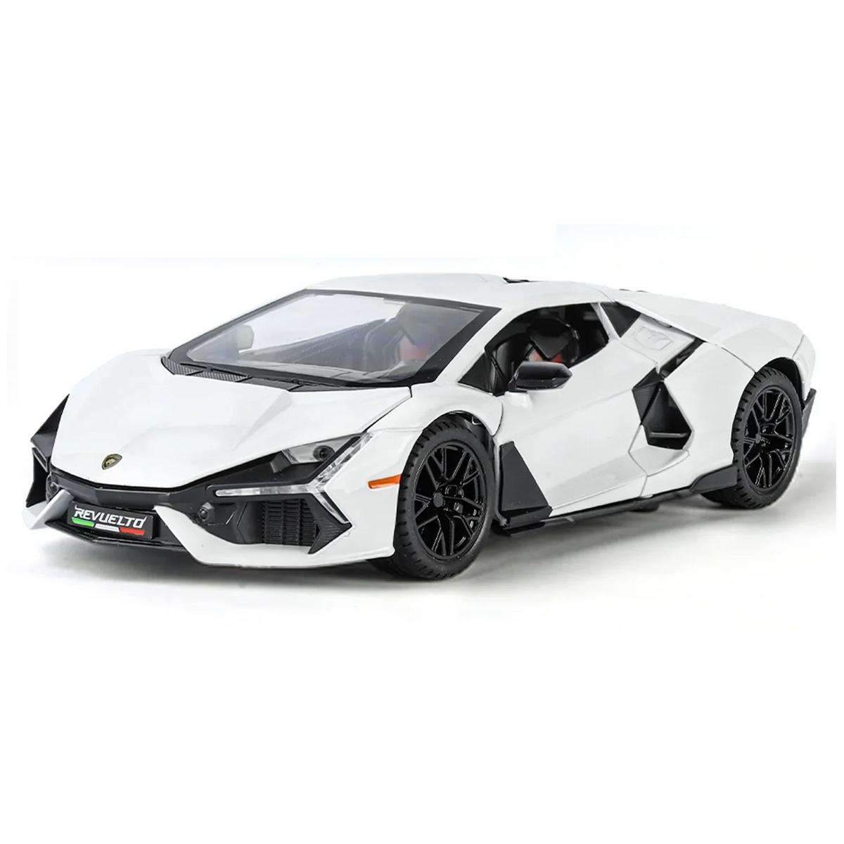 Lamborghini Daniel Street - Light, Sound with Openable Doors, 1:24 Scale (White) — image 2