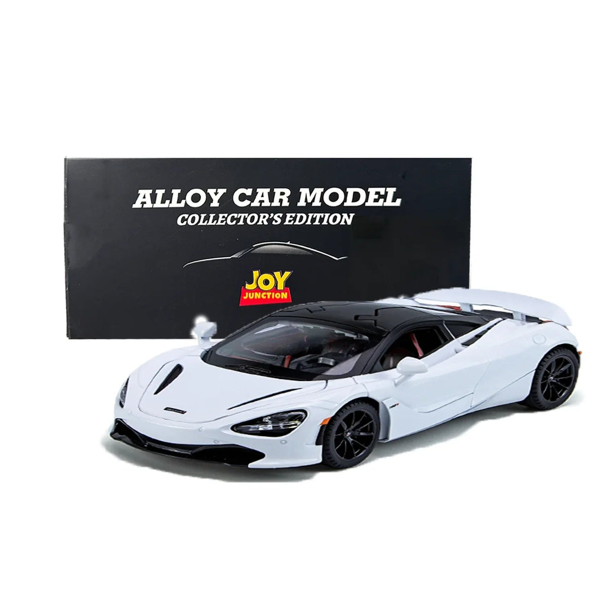 McLaren 720S - Light, Sound with Openable Doors, 1:24 Scale (White) — image 4