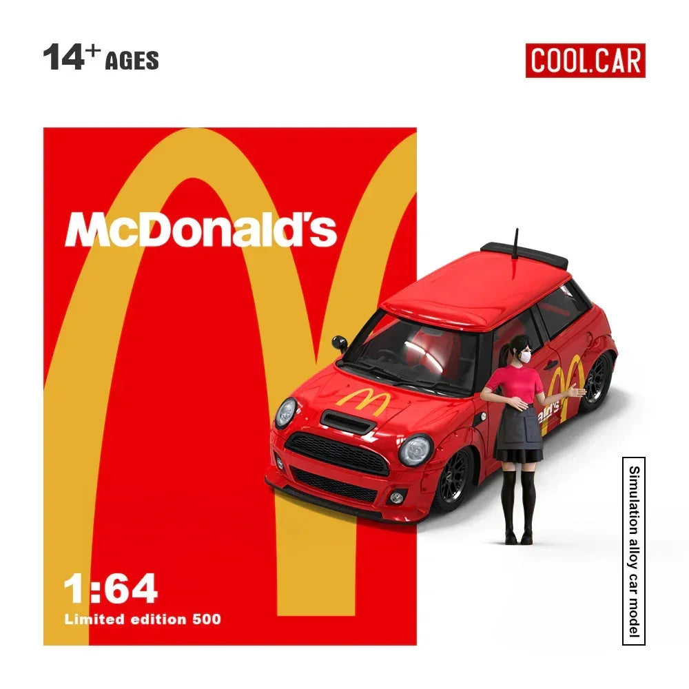 Cool Car Mini McDonald's - Figure Edition, 1:64 Scale — image 1