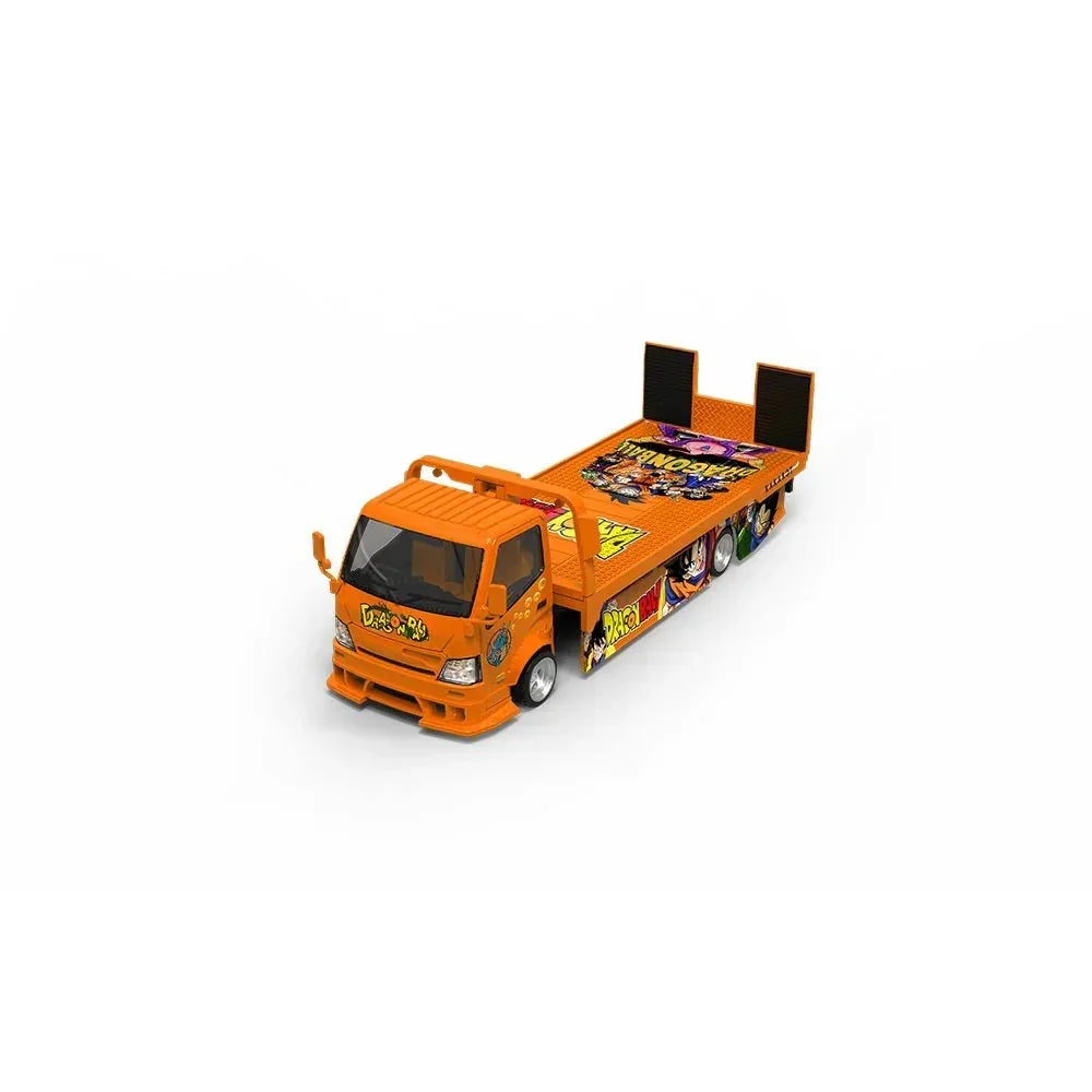 Hino H300 Transport Trailer - Dragon Ball Livery, 1:64 Scale — image 1
