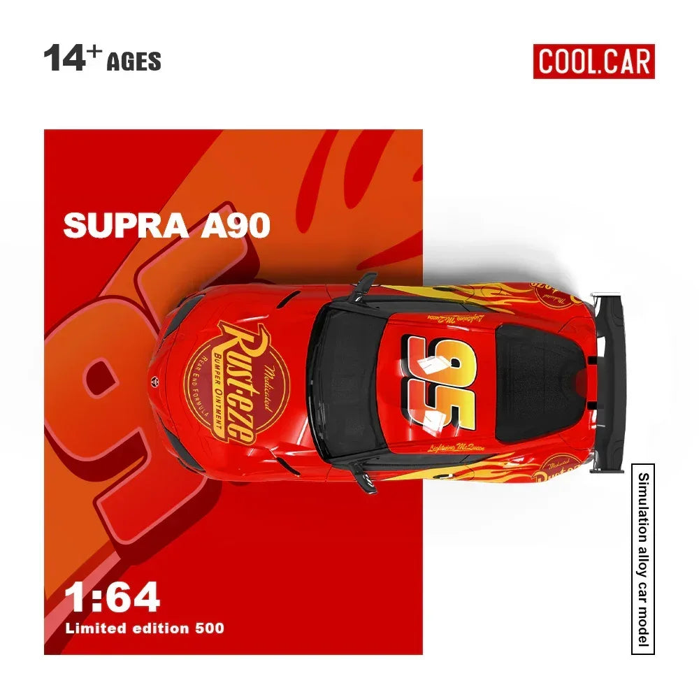 A-Speedmaster A90-Lightning McQueen Livery Job(Limited Edition 500), 1:64 Scale — image 3