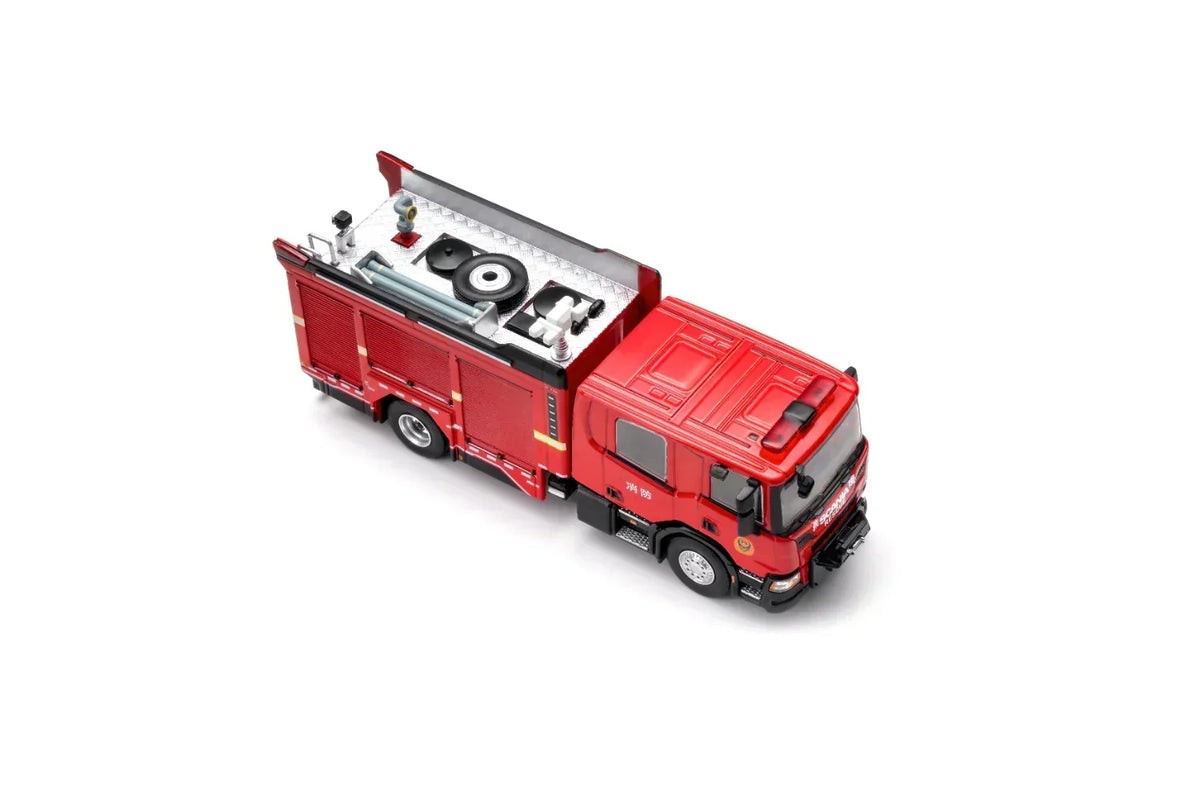 *HEC 2026* Scania Urban Main Battle Fire Truck, 1:64 Scale (Red) — image 6