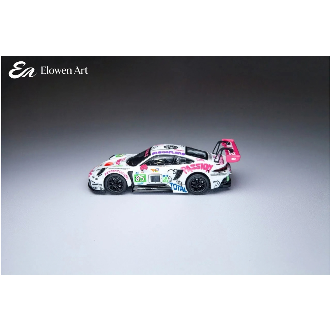 Porsche Iron Dames #85, 1:64 Scale — image 2
