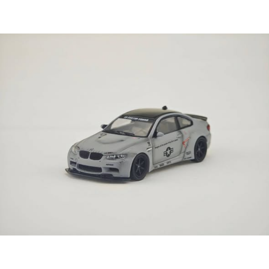 BMW M3 E92 LB Customized Diry Grey, 1:64 Scale — image 1