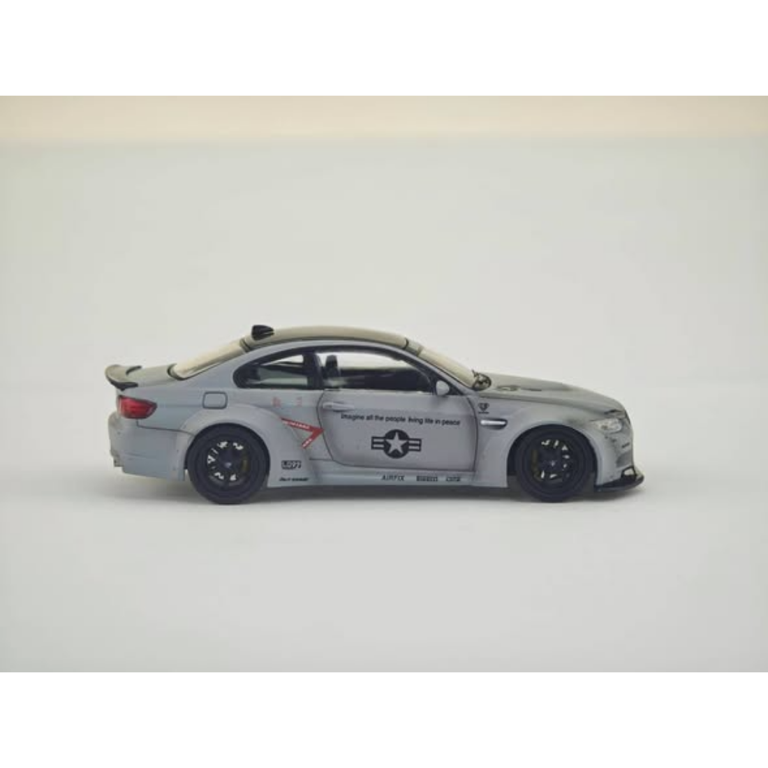 BMW M3 E92 LB Customized Diry Grey, 1:64 Scale — image 3