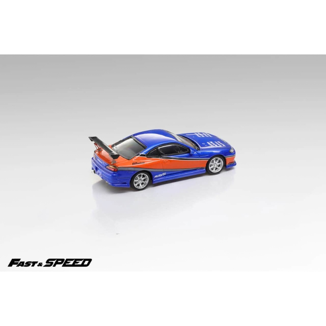 *Pre-Orders* Silvia S15 "Mona Lisa" FNF Orange-Blue Livery, 1:64 Scale — image 4