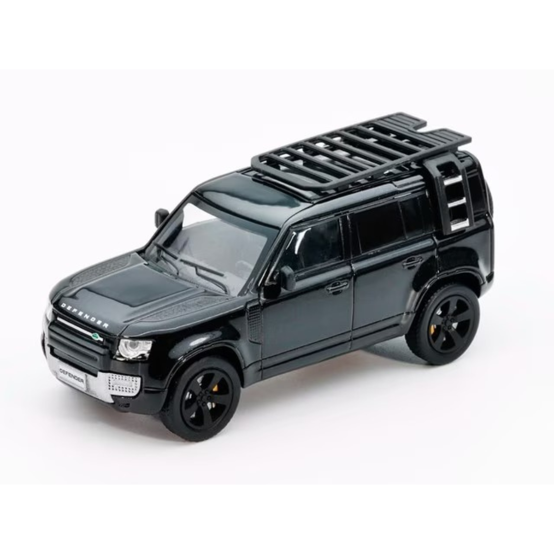 *PRE-ORDER* Land Rover Defender D110, 1:64 Scale (Black) — image 1