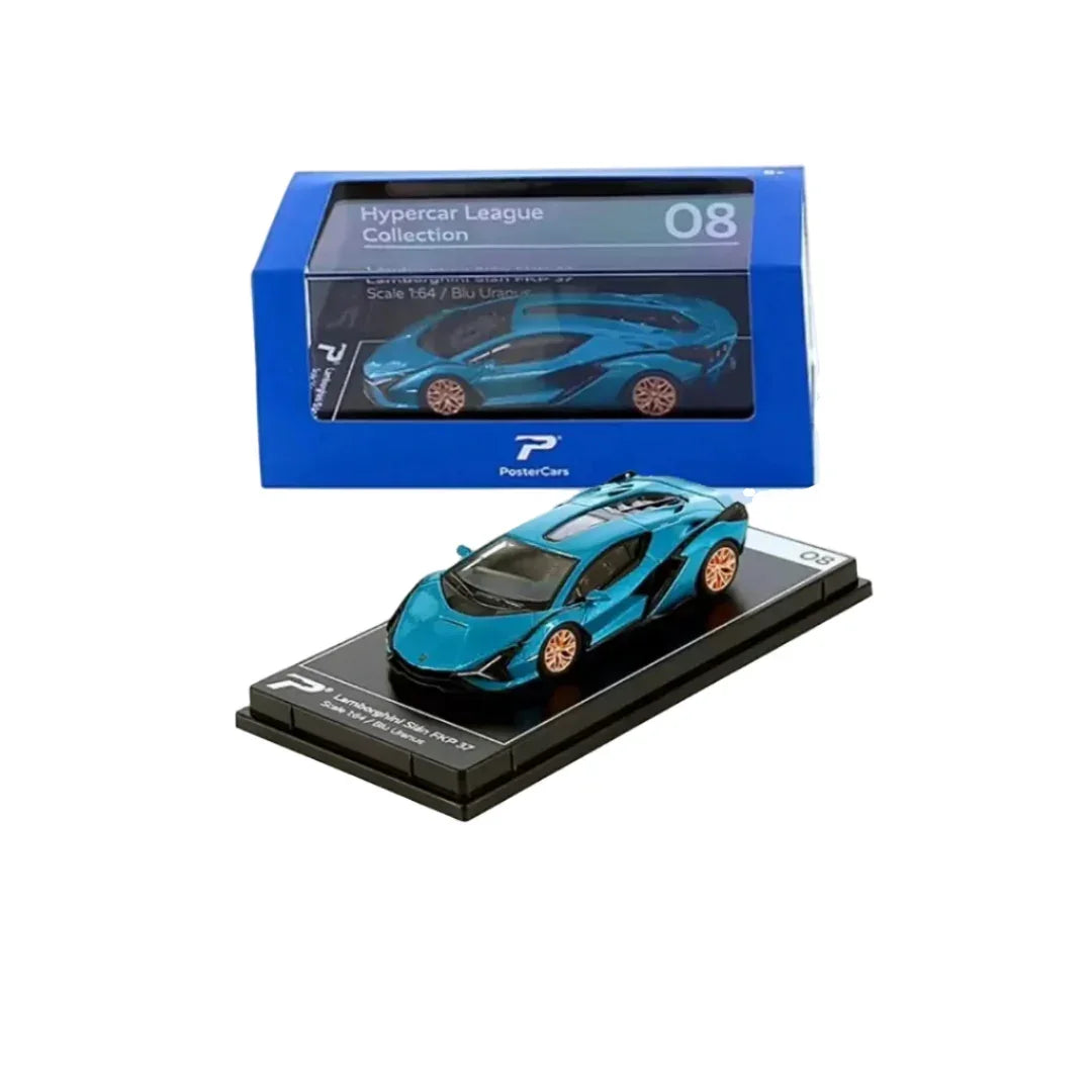 Lamborghini Sian FKP 37, 1:64 Scale (Dark Cyan) — image 4