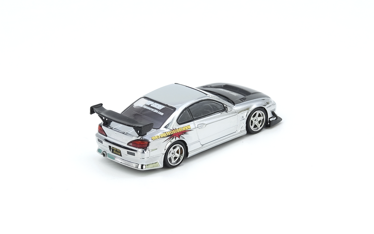 Top Secret Silvia S15 Tokyo Auto Salon Kuala Lumpur 2025 Event Edition, 1:64 Scale (Chance of Gold Chrome Chase Car) — image 3