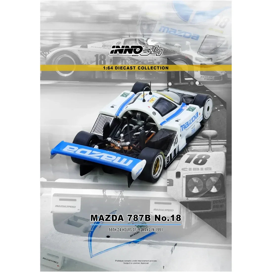 *PRE-ORDER* Mazda 787B No.18 59th 24 Hours Le Mans 1991, 1:64 Scale — image 2