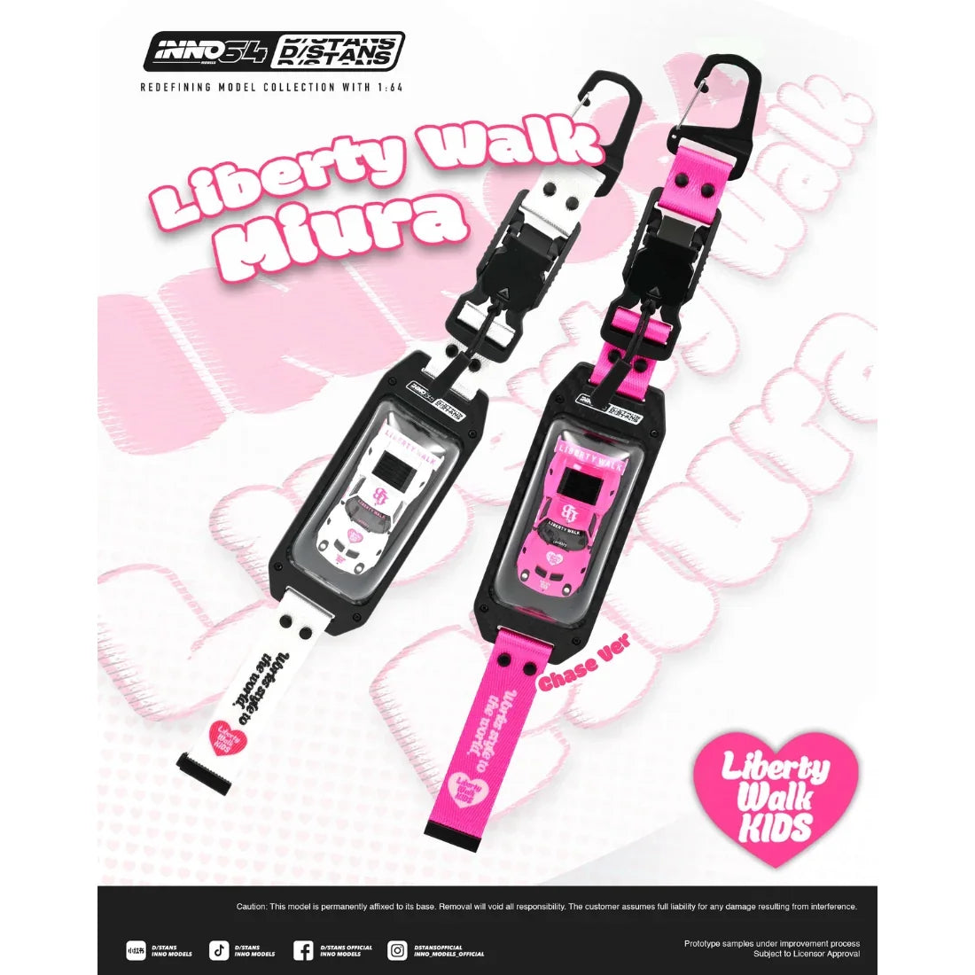 *PRE-ORDER* LB-Silhouette WORKS Miura GT (Chance of Chase Car), 1:64 Scale — image 1