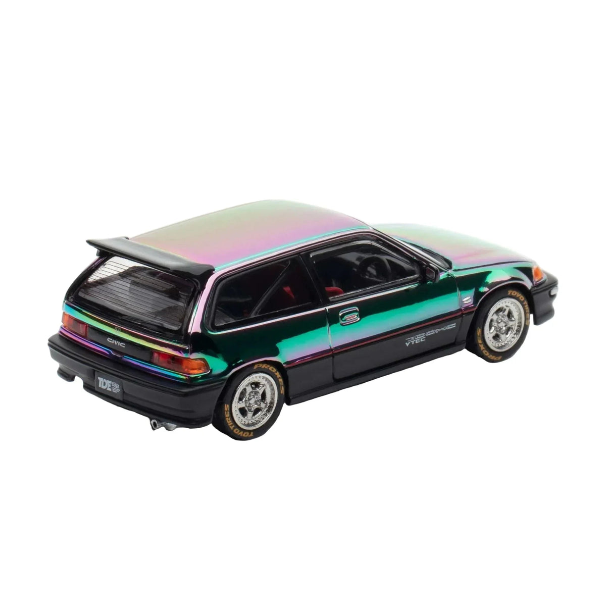 Honda Civic Type-R (EK9) Thailand Diecast Expo 2025 Event Edition, 1:64 Scale (White) — image 4