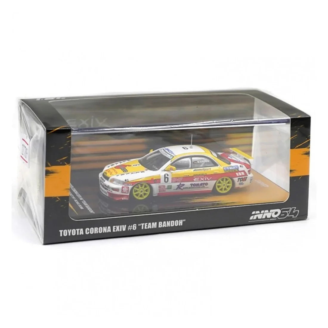 Toyota Corona EXIV #6 "TEAM BANDOH" Macau Guia Race 1997 Macau Grand Prix 2, 1:64 Scale — image 4