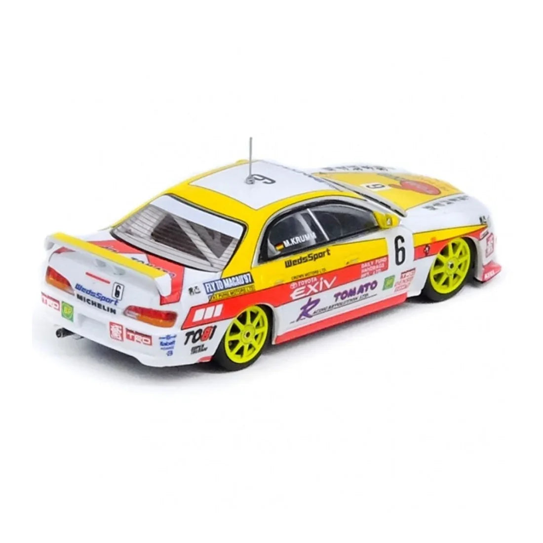 Toyota Corona EXIV #6 "TEAM BANDOH" Macau Guia Race 1997 Macau Grand Prix 2, 1:64 Scale — image 2