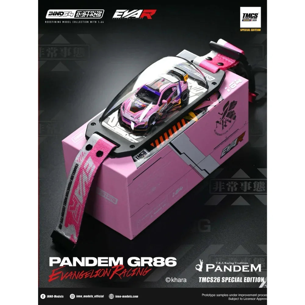 *TMCS 2026* D/STANS Pandem GR86 (Chance of Chase), Pink, 1:64 Scale — image 2