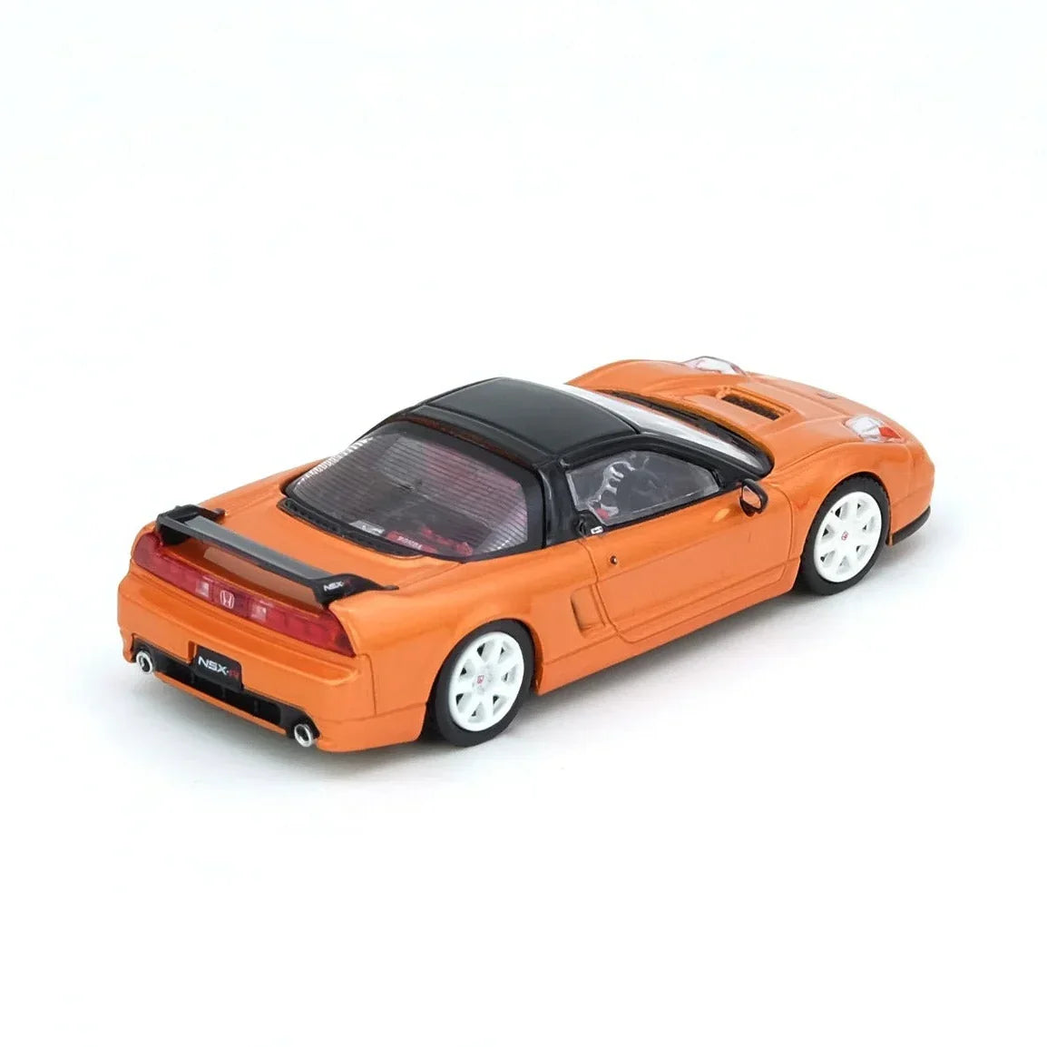 Honda NSX-R (NA2) Imola W/ Extra Wheels, 1:64 Scale (Orange Pearl) — image 3