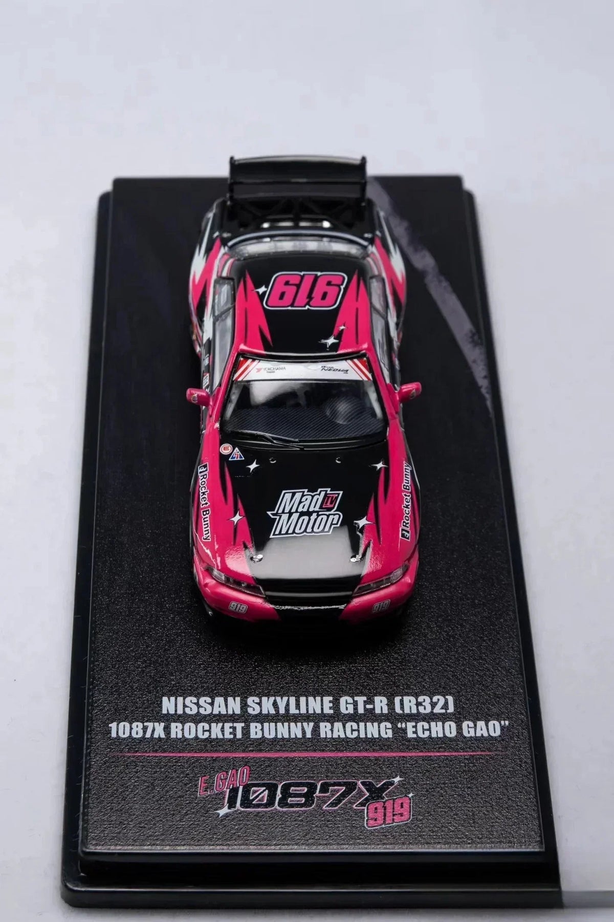 Nissan Skyline GT-R (R32) 1087X Rocket Bunny Racing Echo Gao All In Tuning Show 2024 Special Edition, 1:64 Scale — image 3