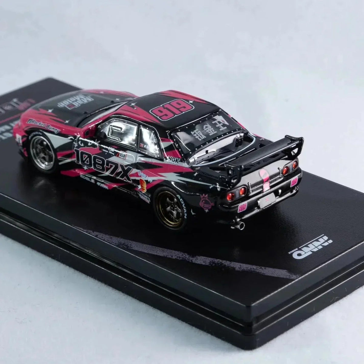 Nissan Skyline GT-R (R32) 1087X Rocket Bunny Racing Echo Gao All In Tuning Show 2024 Special Edition, 1:64 Scale — image 4