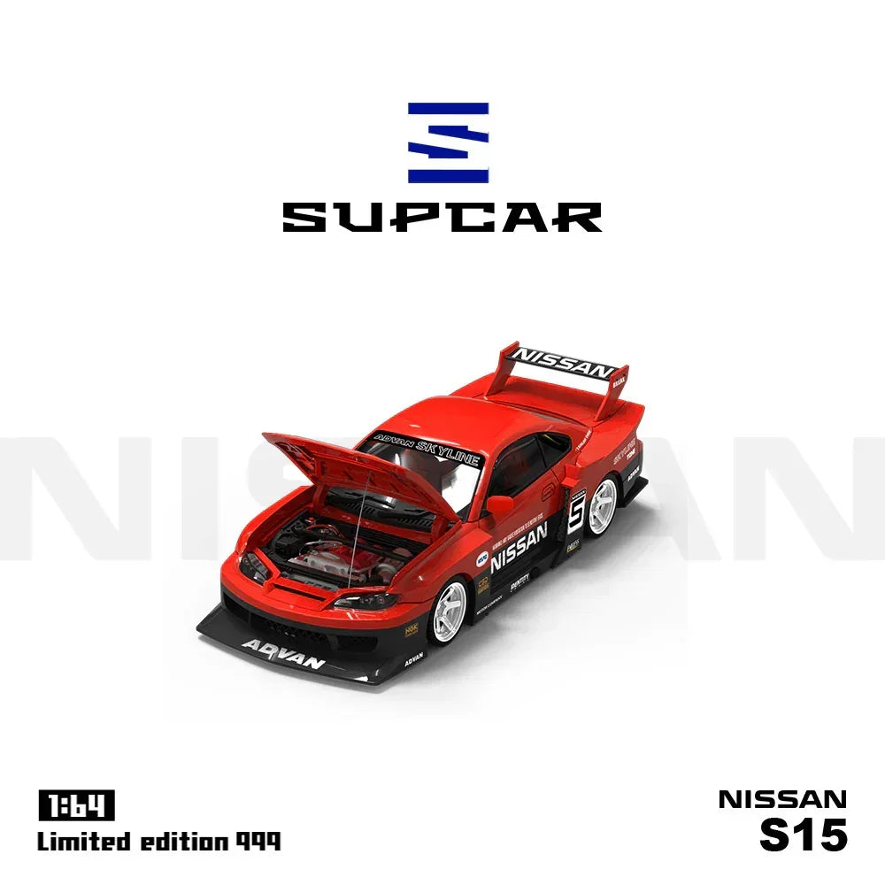 Supcar-S15 Red and Black Container Set, 1:64 Scale — image 8
