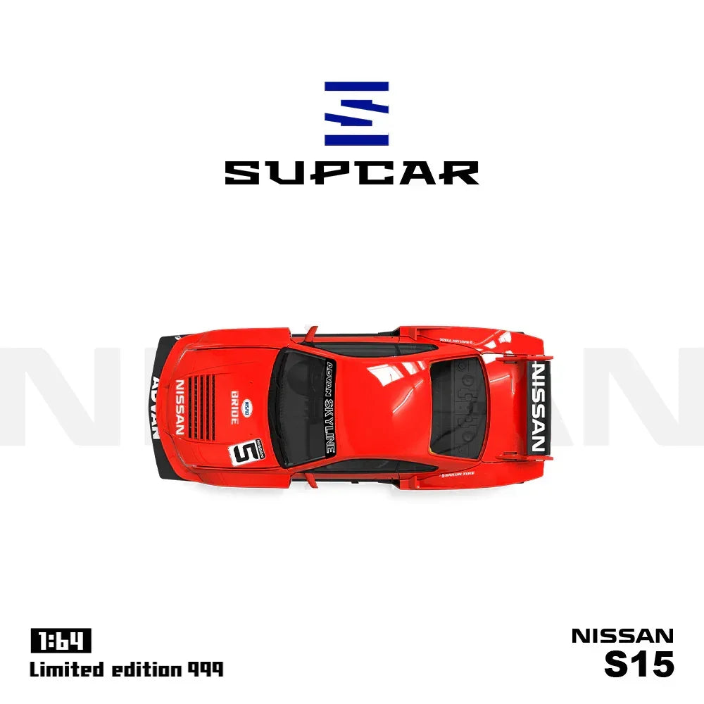 Supcar-S15 Red and Black Container Set, 1:64 Scale — image 6