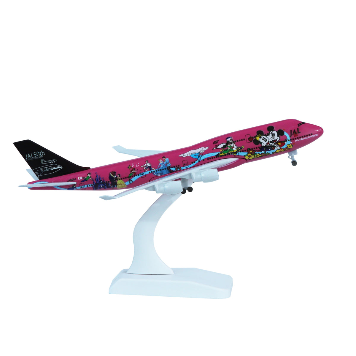 JAL Japan Airlines 50th Anniversary Diecast Plane Model — image 1