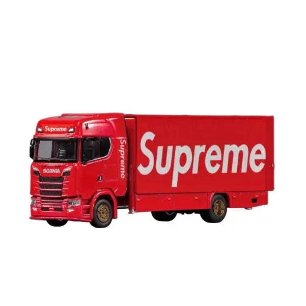 Scania 730 S No.149 Enclosed/Double Deck Tow Truck, 1:64 Scale (Red) — image 1