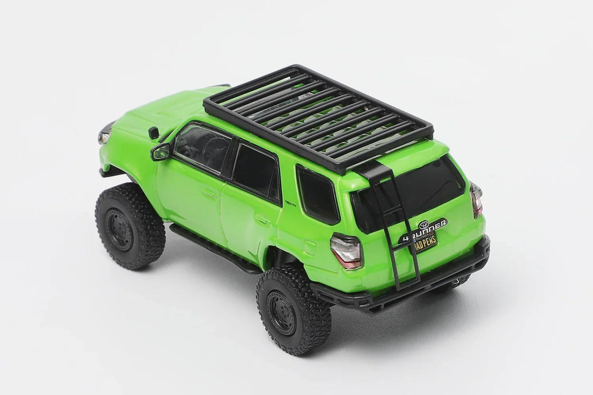 Toyota 4Runner Heavy Modified Version With Accessories, 1:64 Scale (Green) — image 2