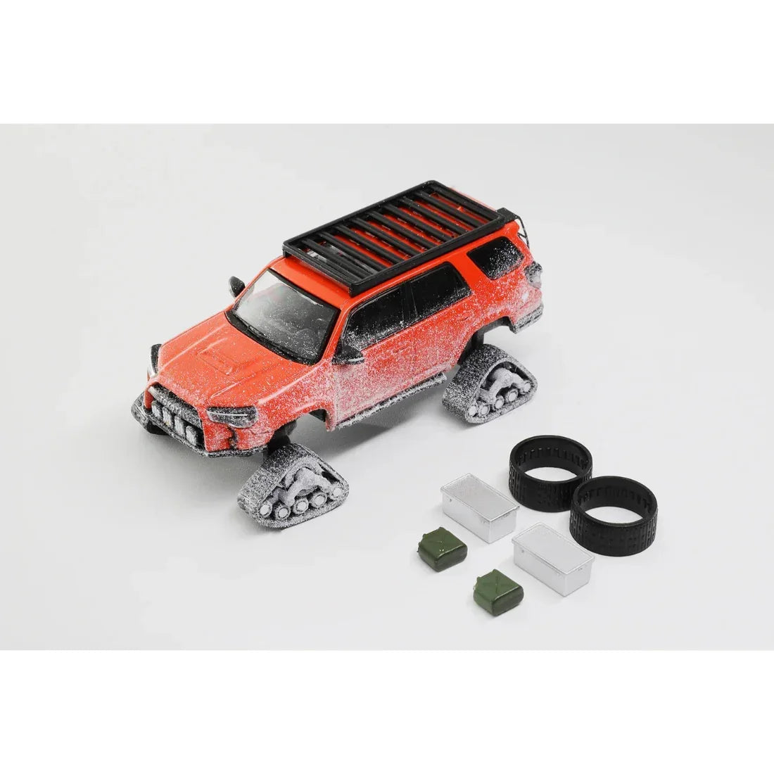 Toyota Modified Snowmobile, 1:64 Scale (Red) — image 1