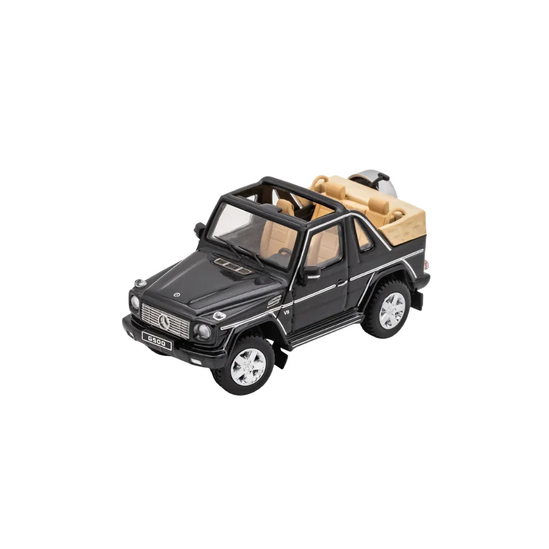 Mercedes-Benz G500 Short Wheelbase Convertible, 1:64 Scale (Black) — image 1