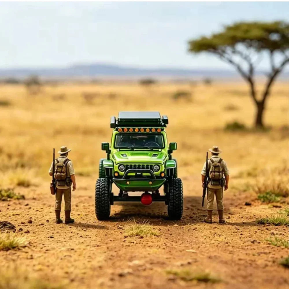 Jeep Wrangler - LHD 2024, 1:64 Scale (Green) — image 4