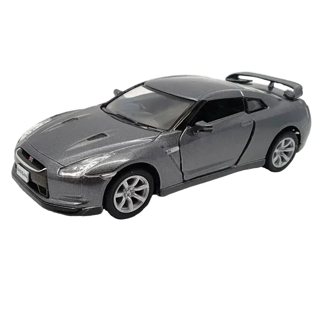 Nissan GT-R R35 2009, 1:36 Scale (Grey) — image 1