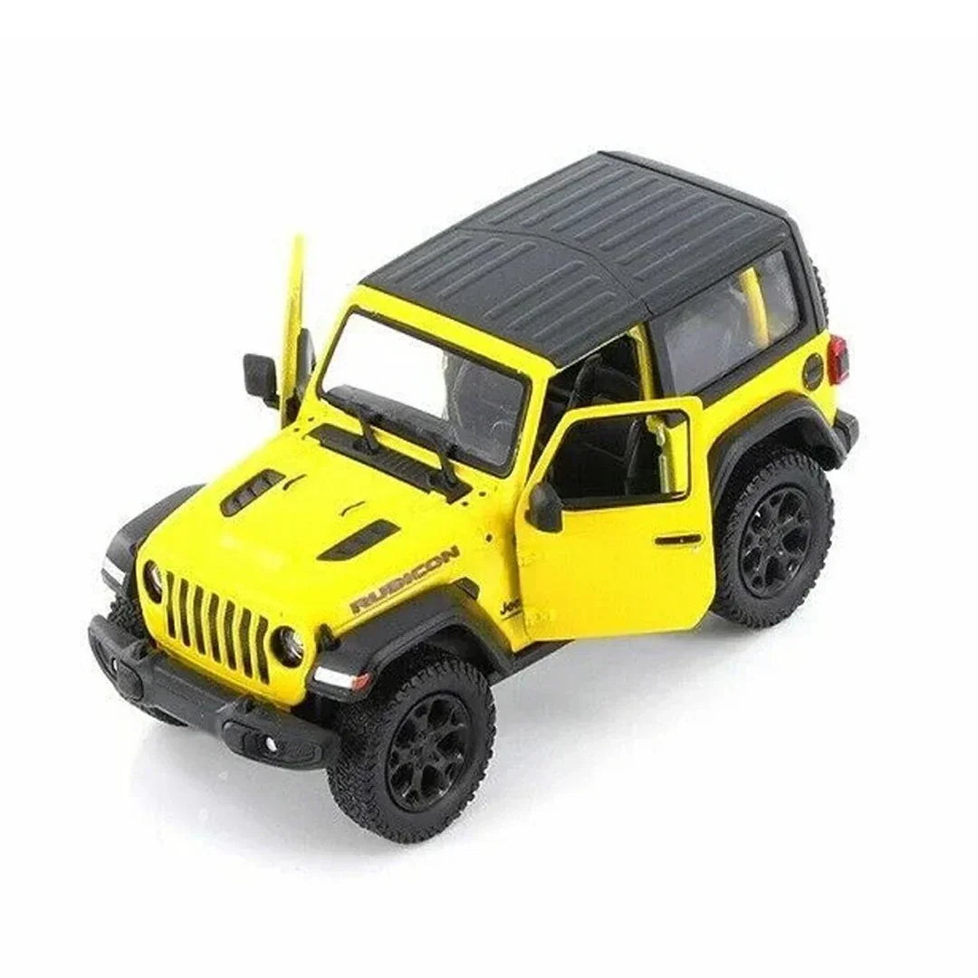 Jeep Wrangler (Hard Top) 2018, 1:36 Scale (Yellow) — image 1