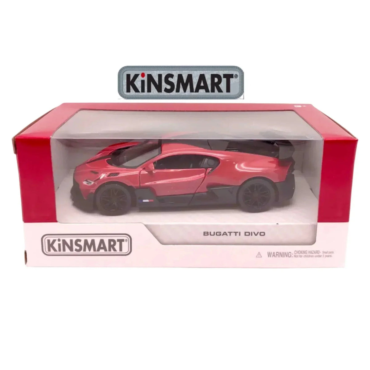 Bugatti Divo, 1:36 Scale (Red) — image 2