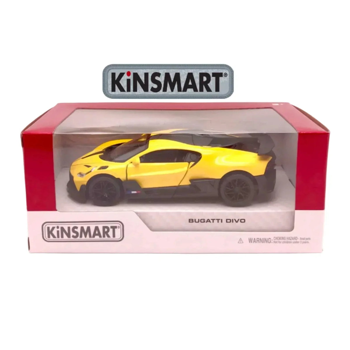 Bugatti Divo, 1:36 Scale (Yellow) — image 2
