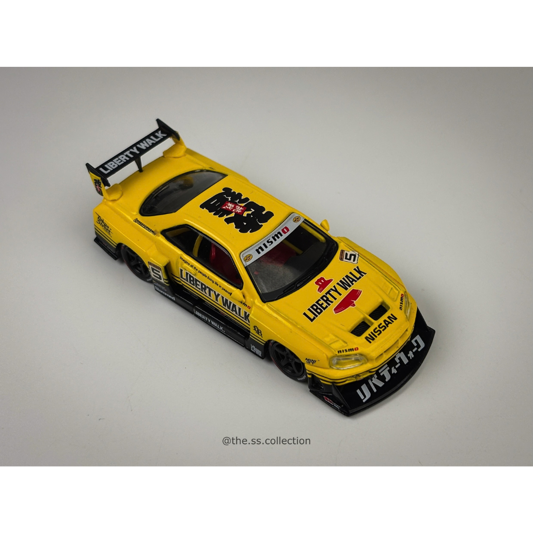 Nissan Skyline ER34 LBWK, 1:64 Scale (Yellow) — image 4