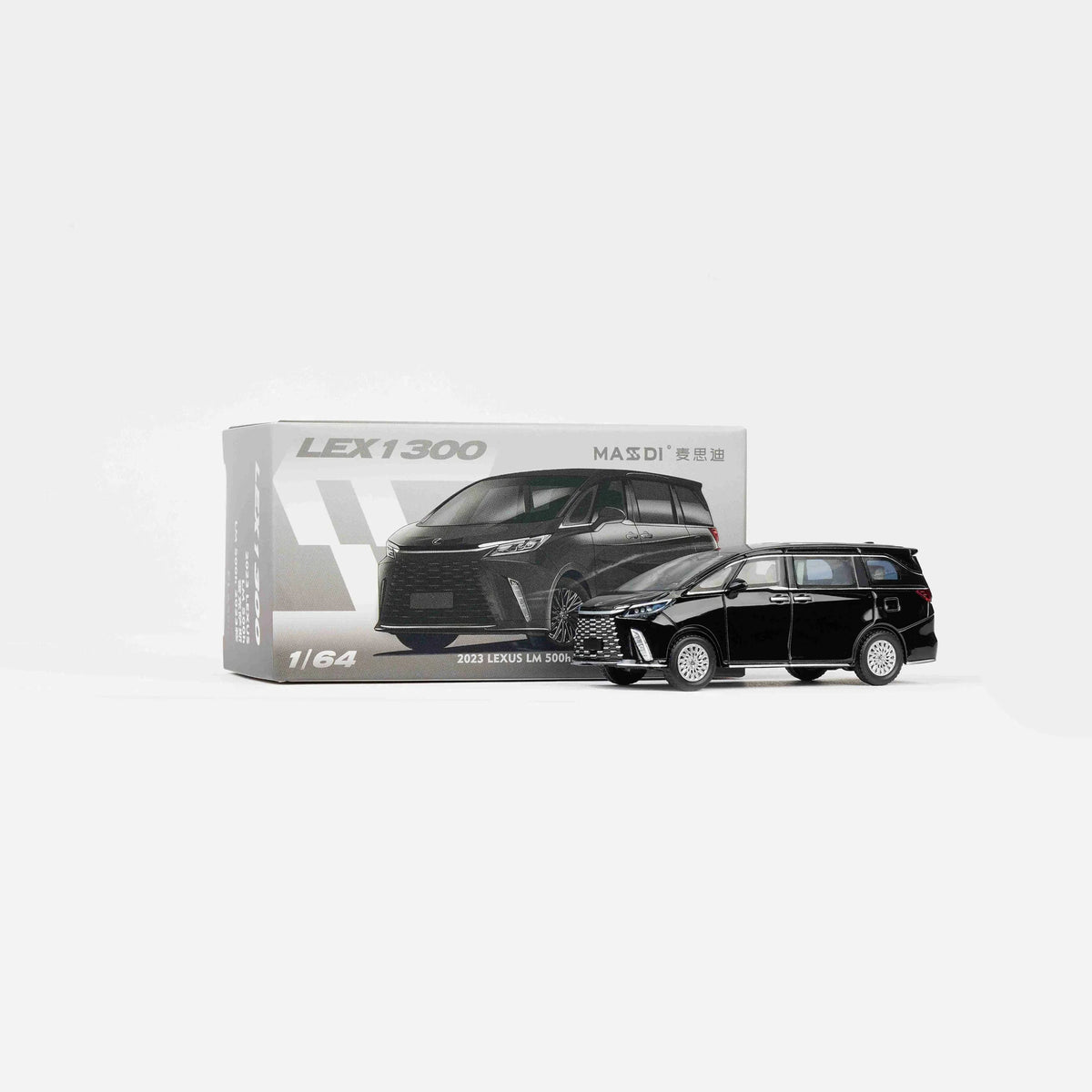 Lexus Lm 500h 2023, 1:64 Scale (Black) — image 1