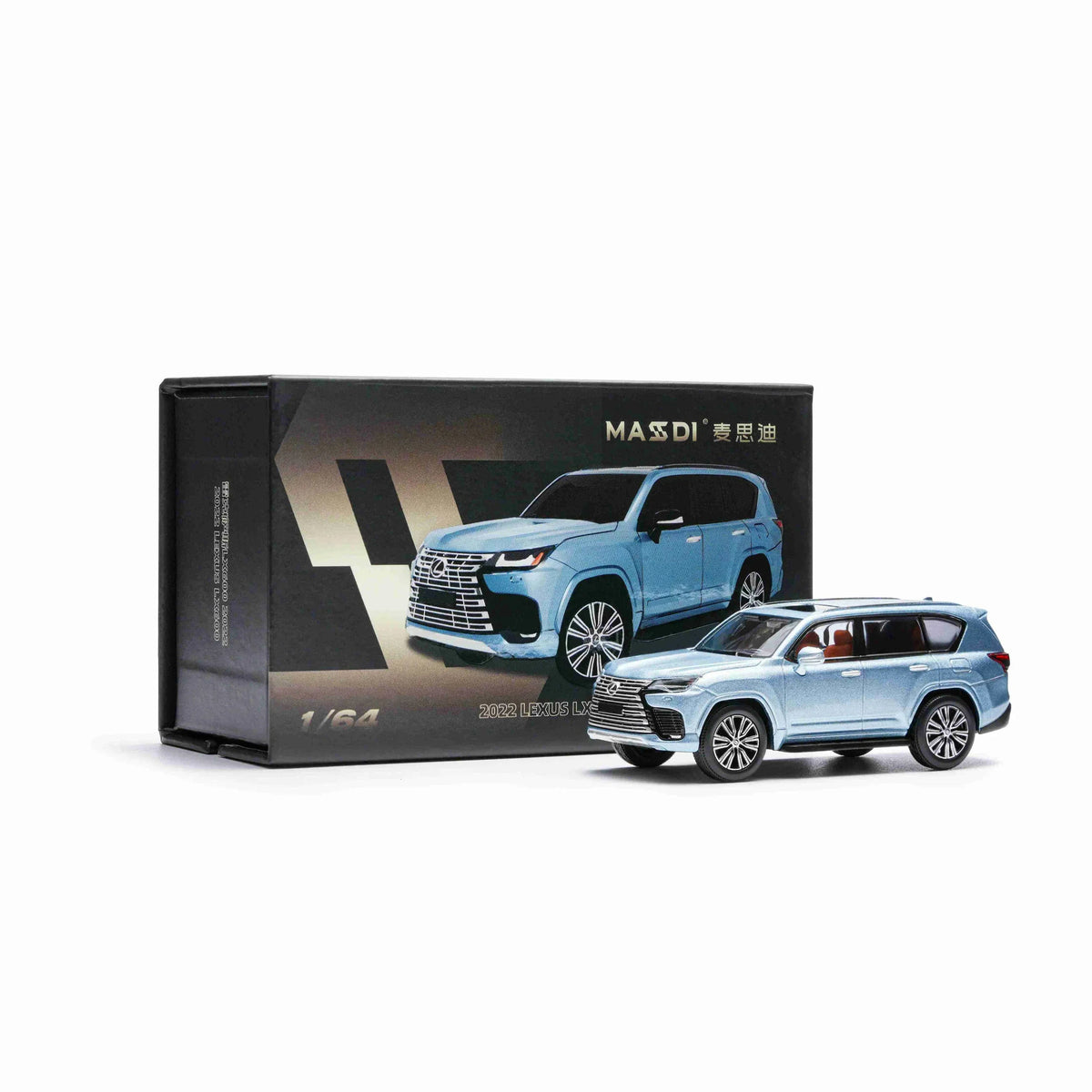 Lexus Ls Lx600 2022, 1:64 Scale (Blue) — image 1