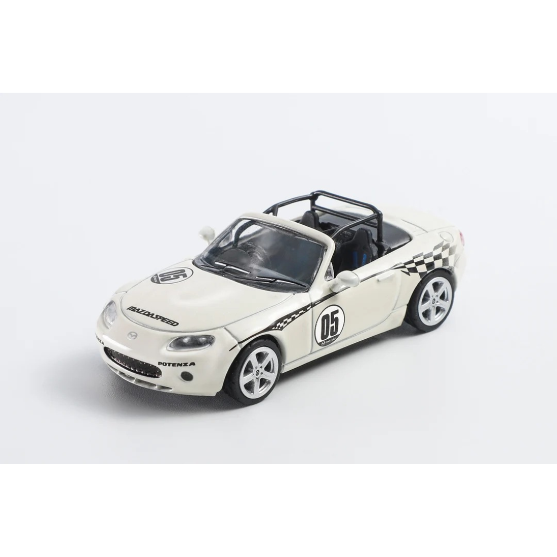 *PRE-ORDER* Mazda MX-5 Spec Miata (NC1) 2006, 1:64 Scale (White) — image 1