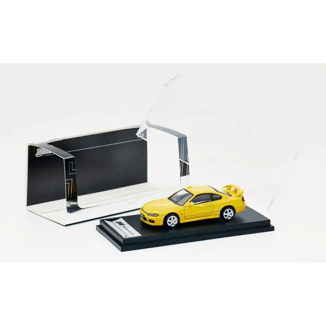 *PRE-ORDER* Nissan SIlvia S15, 1:64 Scale (Yellow) — image 3