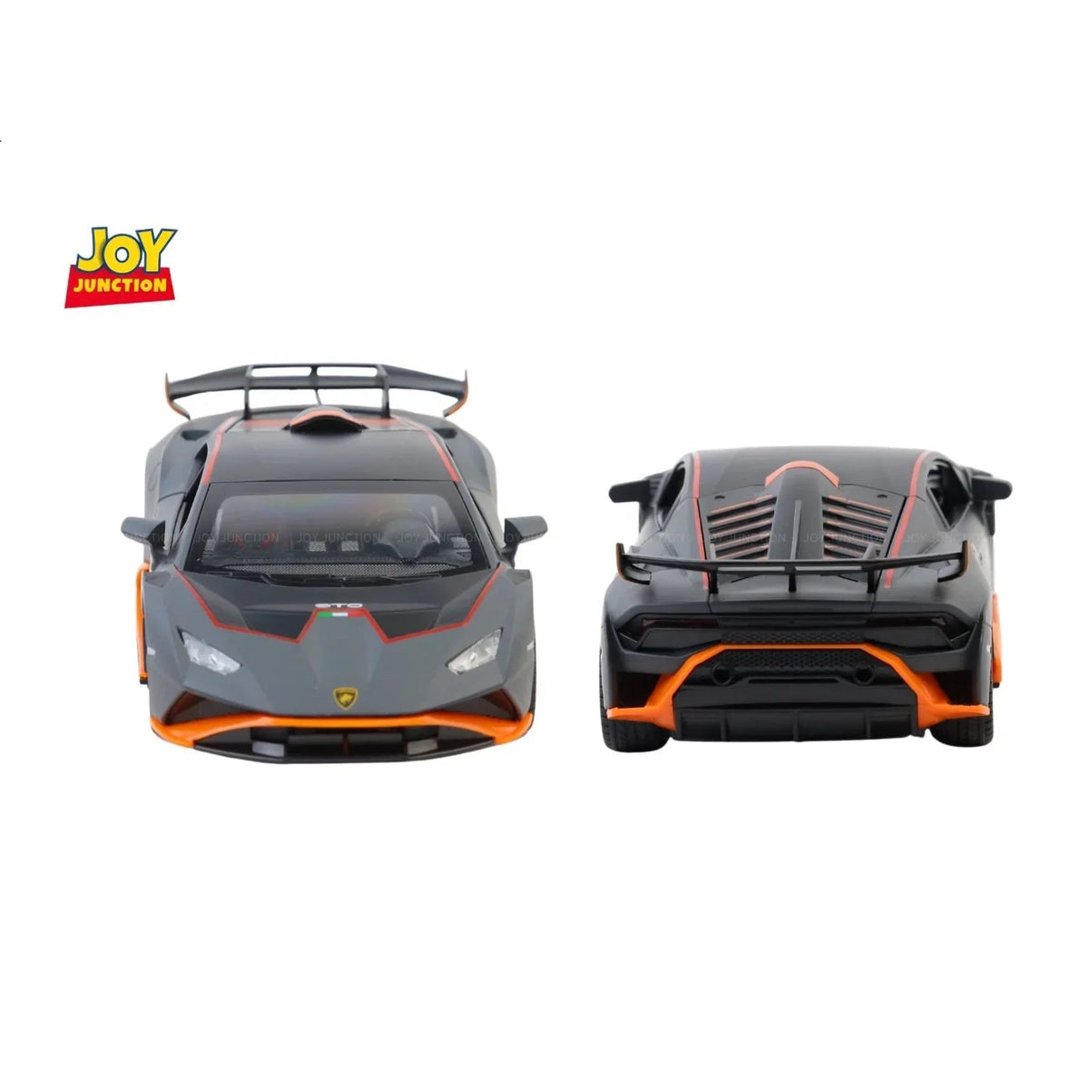 Lamborghini Hurracan STO - Light, Sound with Openable Doors, 1:24 Scale (Gray) — image 4