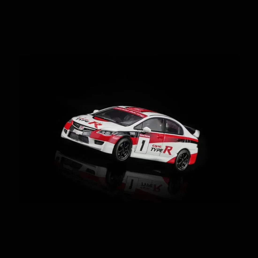 Honda Civic TYPE R (FD2) #1 2012 Japan One Make Race (Magnic Engine Hood - Removable), 1:64 Scale — image 2