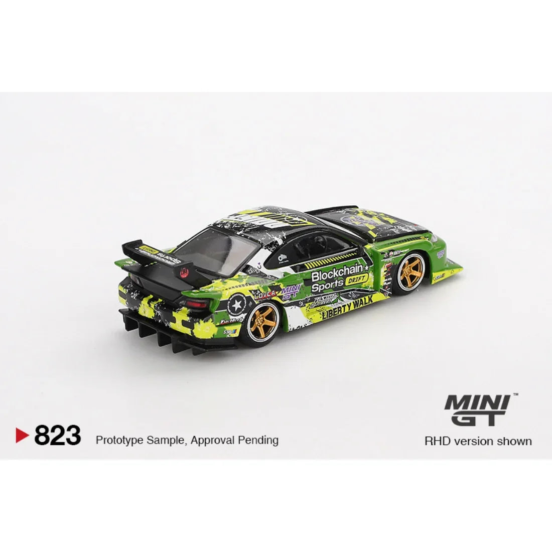 Nissan LB-Super Silhouette S15 SILVIA #555 V2 2024 Formula Drift Japan, 1:64 Scale — image 3