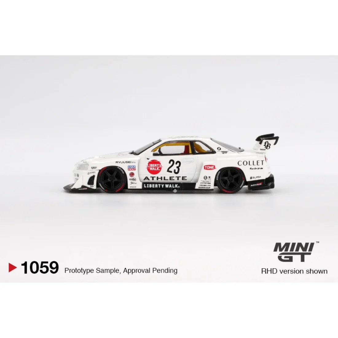 Nissan LB-ER34 Super Silhouette ATHLETE/COLLET, 1:64 Scale — image 3