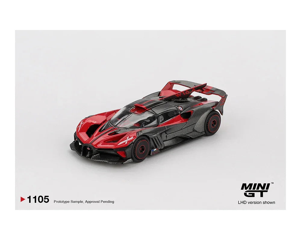 Bugatti Bolide, 1:64 Scale (Red) — image 1