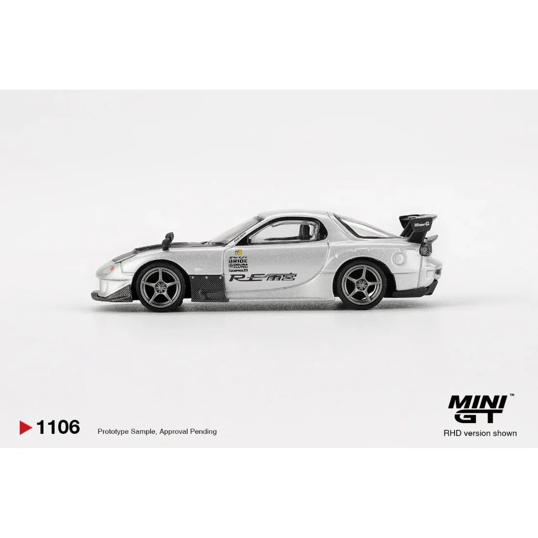 Mazda RX-7 RE-Amemiya , 1:64 Scale (Silver Metallic) — image 2
