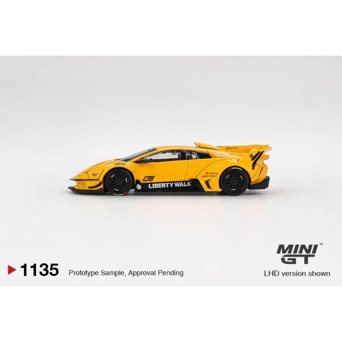 Lamborghini LB-Silhouette Works Murcielago GT EVO, 1:64 Scale (Yellow) — image 2
