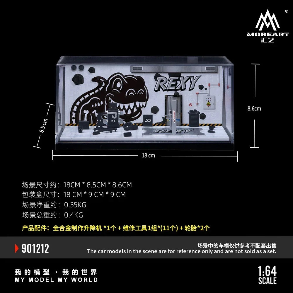 *PRE-ORDER* Bone Dragon Painting Maintenance Room Diorama, 1:64 Scale — image 3