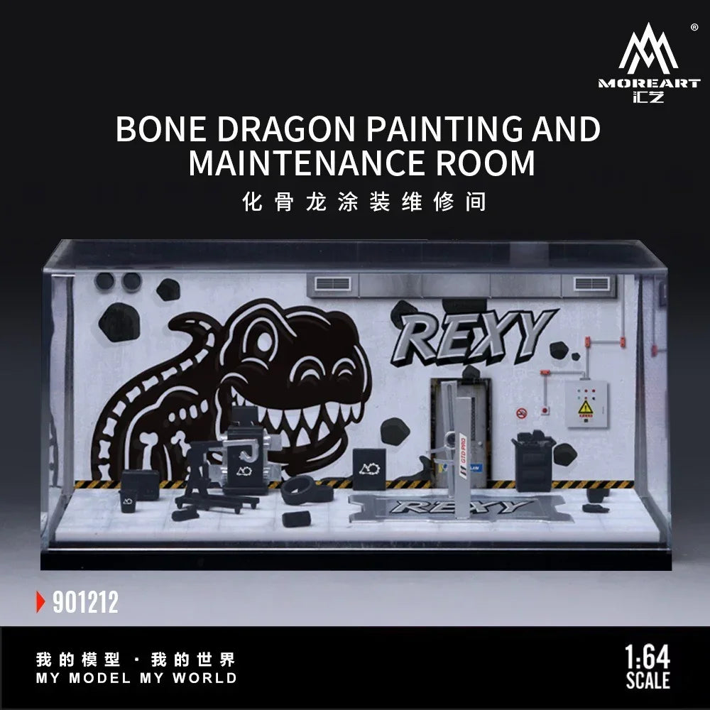 *PRE-ORDER* Bone Dragon Painting Maintenance Room Diorama, 1:64 Scale — image 4