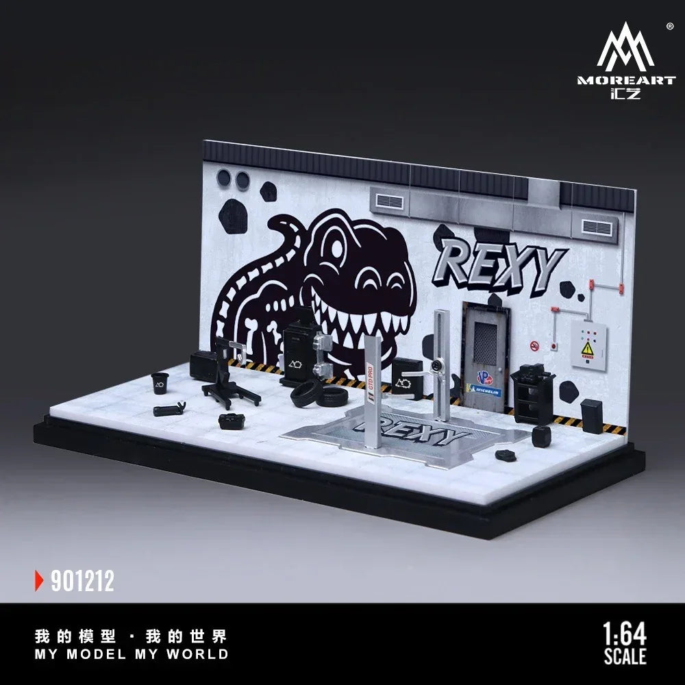 *PRE-ORDER* Bone Dragon Painting Maintenance Room Diorama, 1:64 Scale — image 2